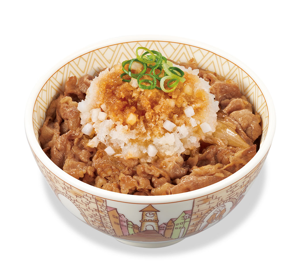 鬼おろしポン酢牛丼