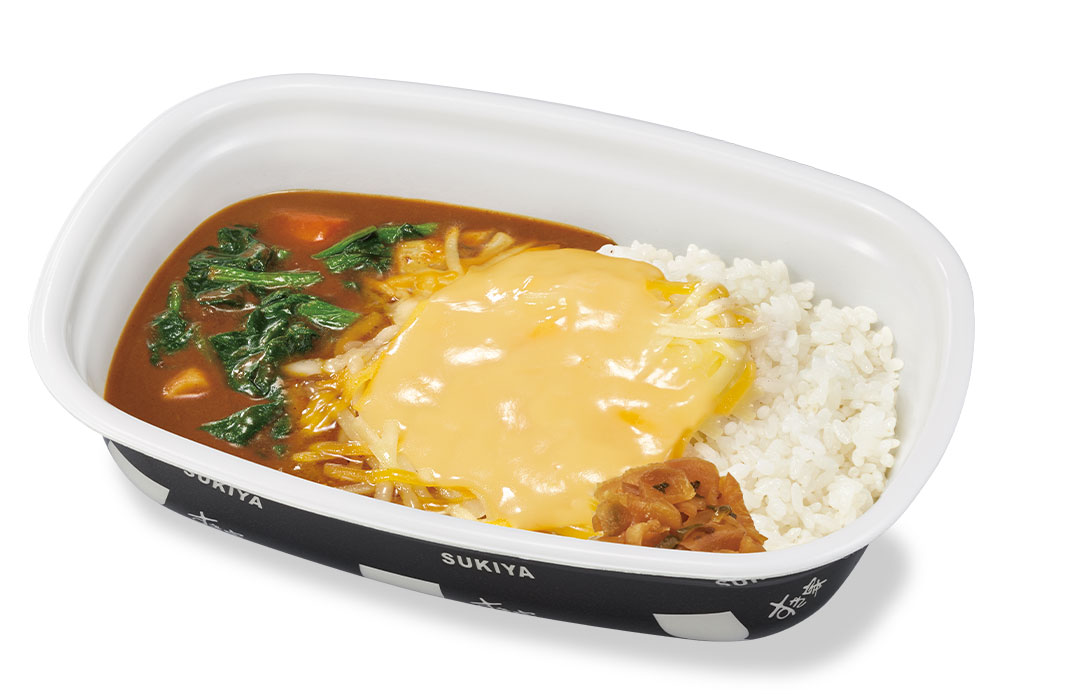 チーズほうれん草カレー