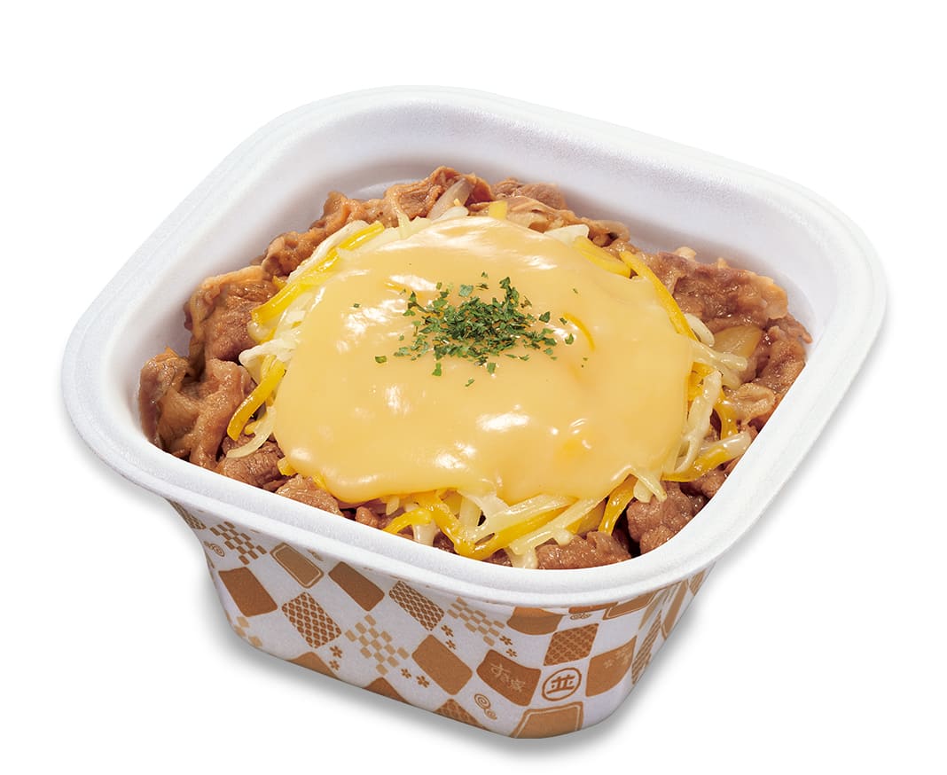 とろ〜り３種のチーズ<br>牛丼