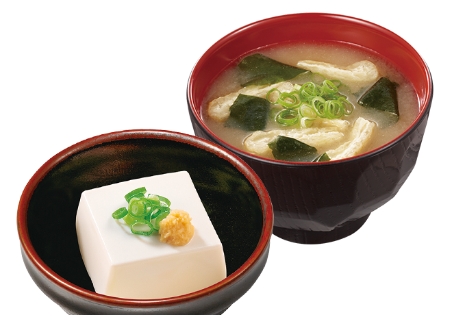 Miso Soup and Green Salad