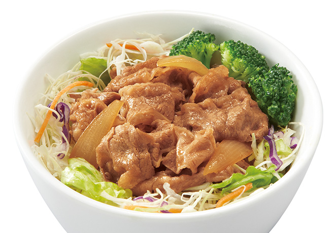 image of Gyudon with Grated Radish