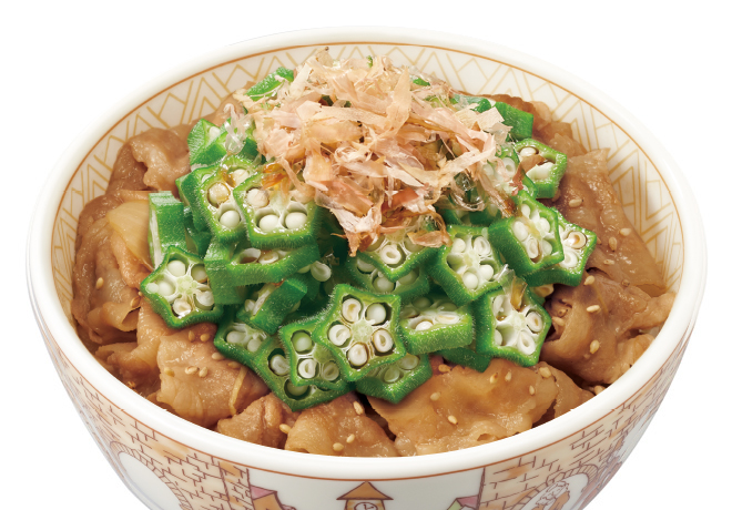 image of Porkricebowl with Bonito Flakes & Okra