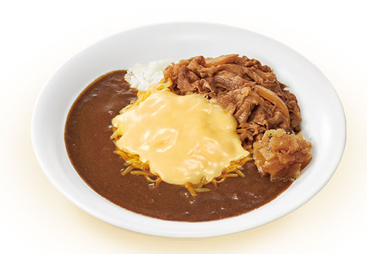 チーズ牛カレー