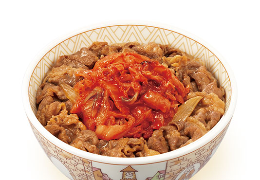 キムチ牛丼